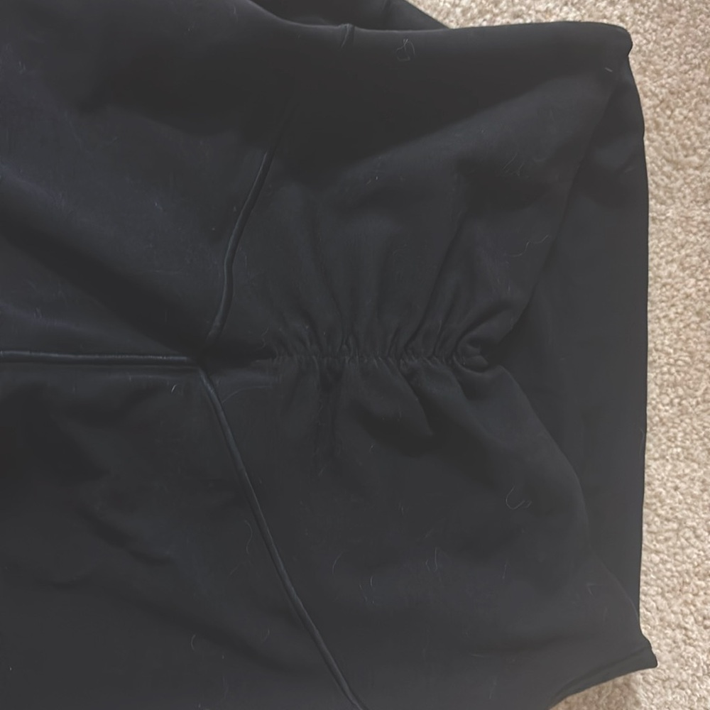 Aerie Black Flares with Scrunch infront of waist!